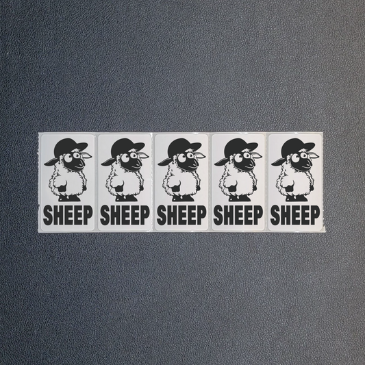 47 SHEEP - Bulk Stickers 25-250 Pack